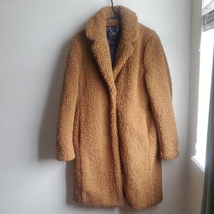 J. Crew Tan Teddy Coat